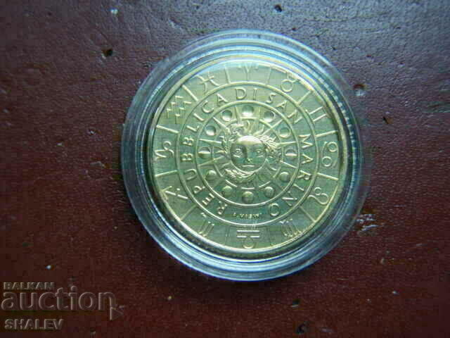 5 Euro 2020 San Marino "Scorpio"- Unc (zodiac - scorpion) - 5 5 Euro 2020 San Marino "Scorpio"- Unc (zodiac - scorpion) - 5