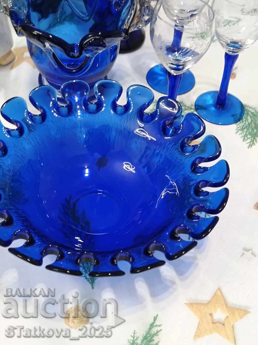 Delivery of Cobalt Blue Set Delivery of Cobalt Blue Set