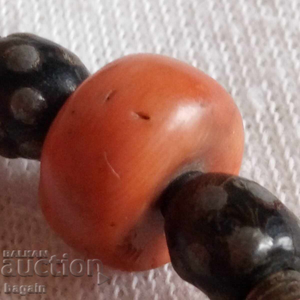 Ottoman necklace. Silver with coral with price € 103.00 | 201.45 BGN