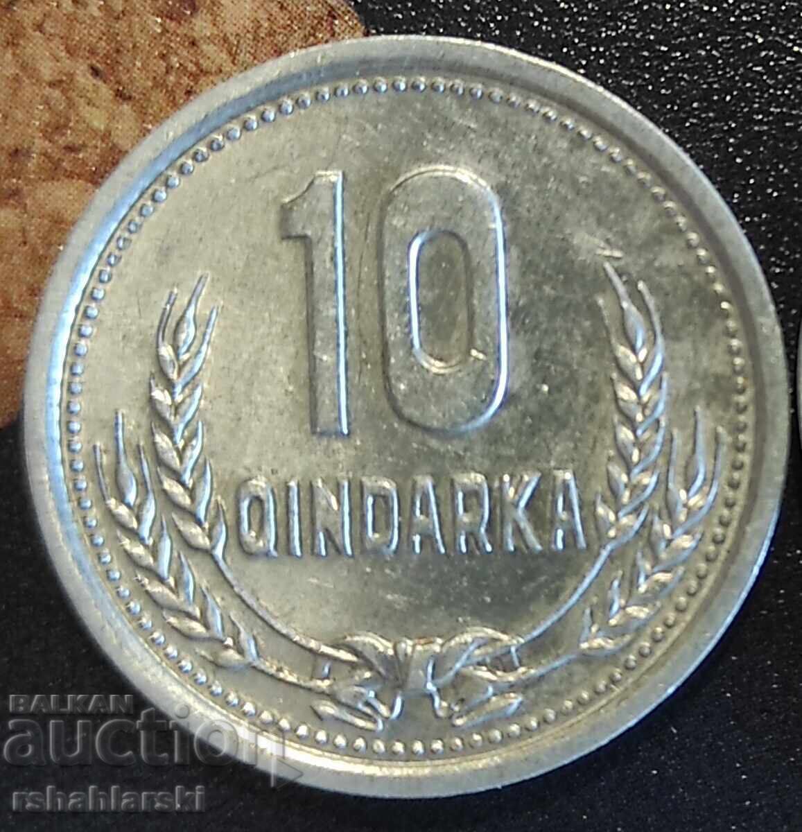 Albania 10 Kindarki, 1988