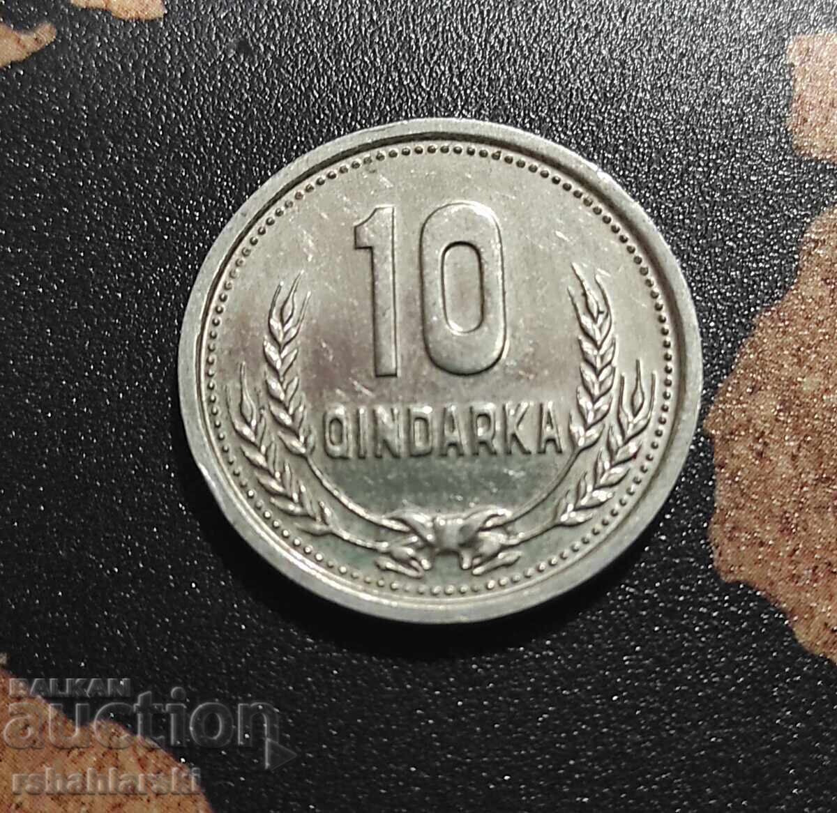 Albania 10 Kindarki, 1988