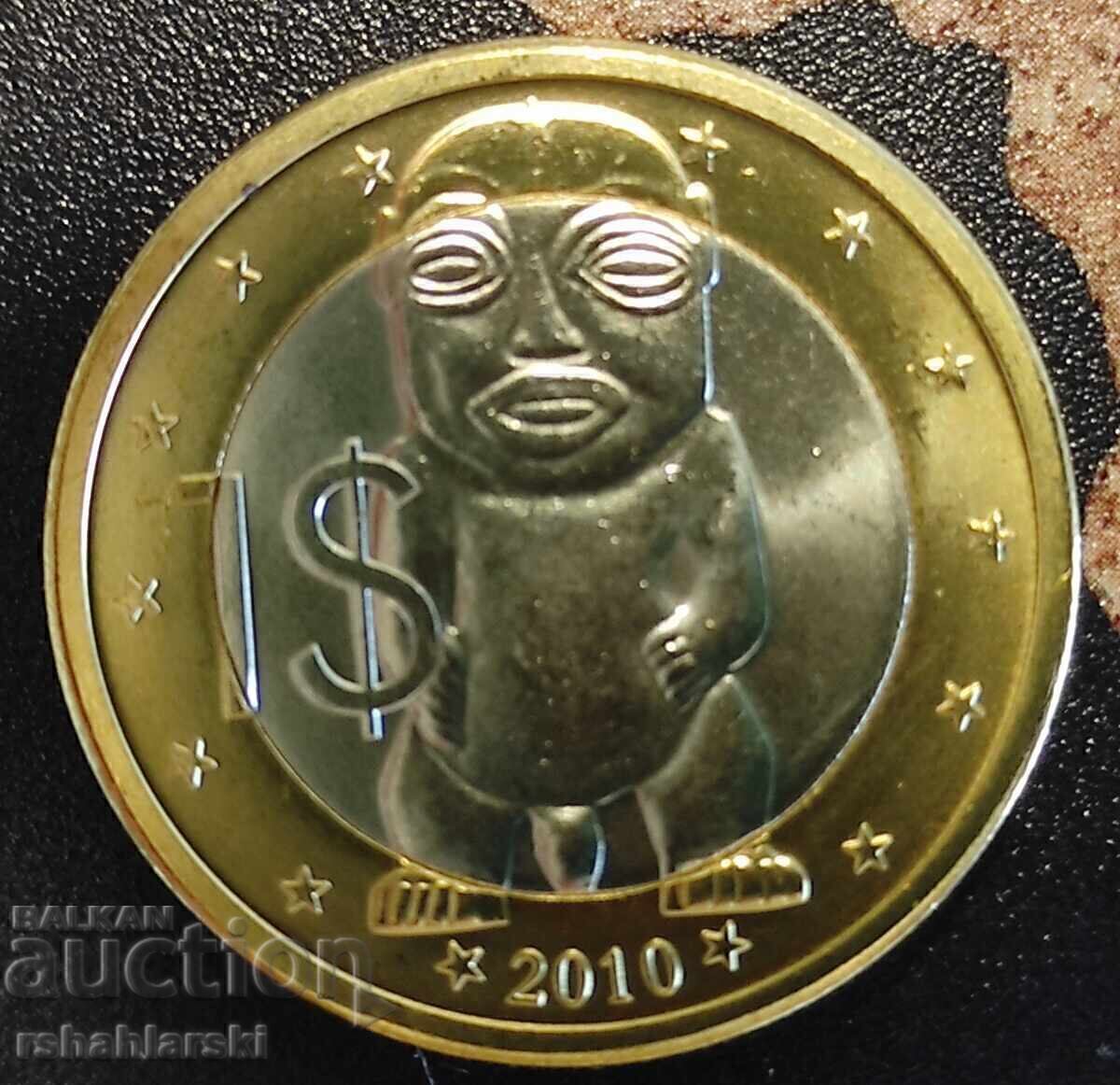 Монета Острови Кук 1 долар, 2010 Монета Острови Кук 1 долар, 2010