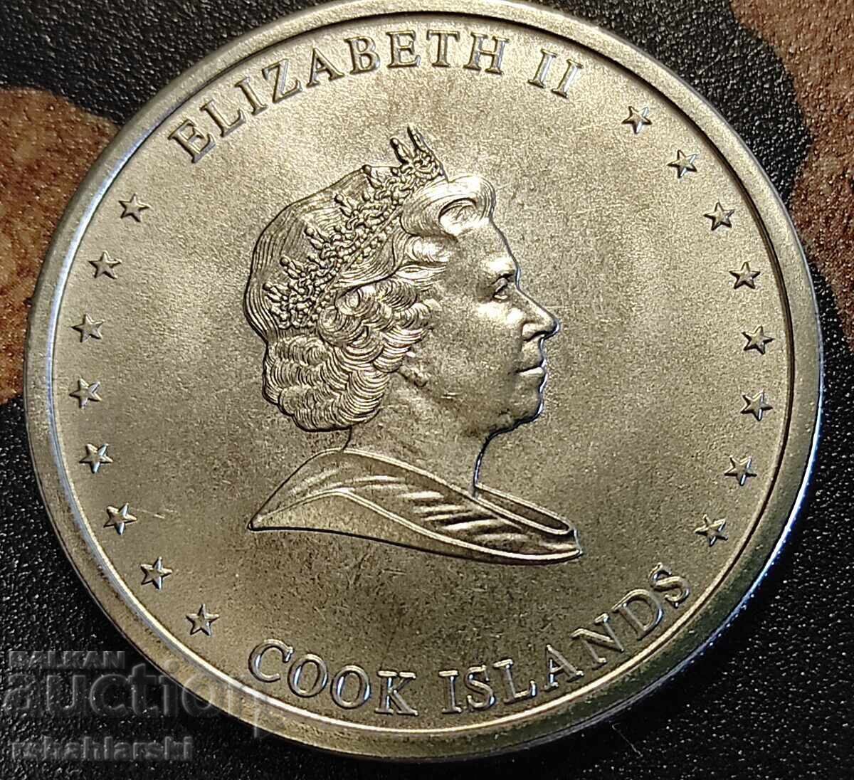 Монета Острови Кук 20 цента, 2010 с цена 7.00 лв. | € 3.58 Монета Острови Кук 20 цента, 2010 с цена 7.00 лв. | € 3.58