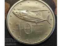 Cook Islands 10 Cent Coin, 2010