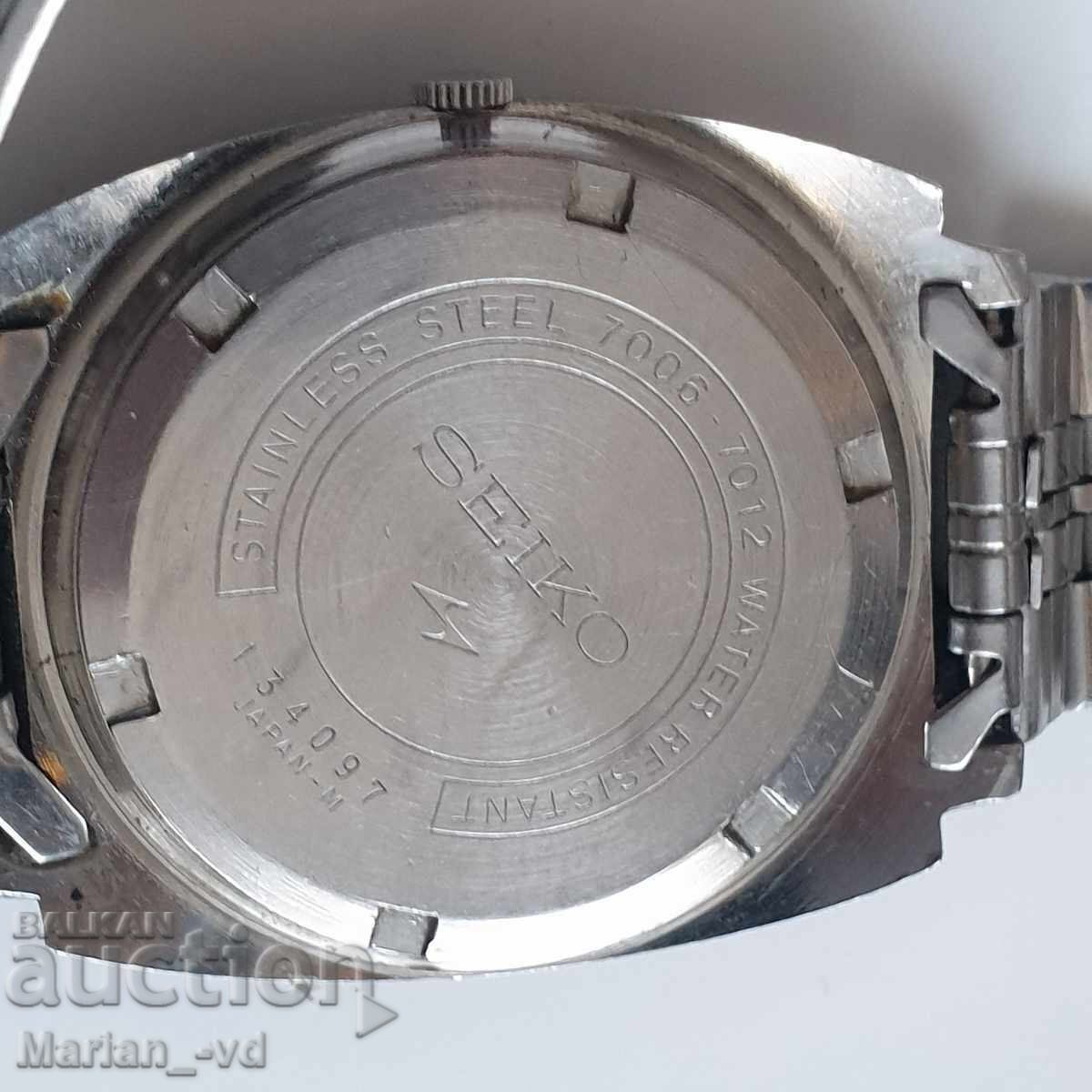 РЯДЪК АВТОМАТИЧЕН ЧАСОВНИК SEIKO 7006-7012 - 5 РЯДЪК АВТОМАТИЧЕН ЧАСОВНИК SEIKO 7006-7012 - 5