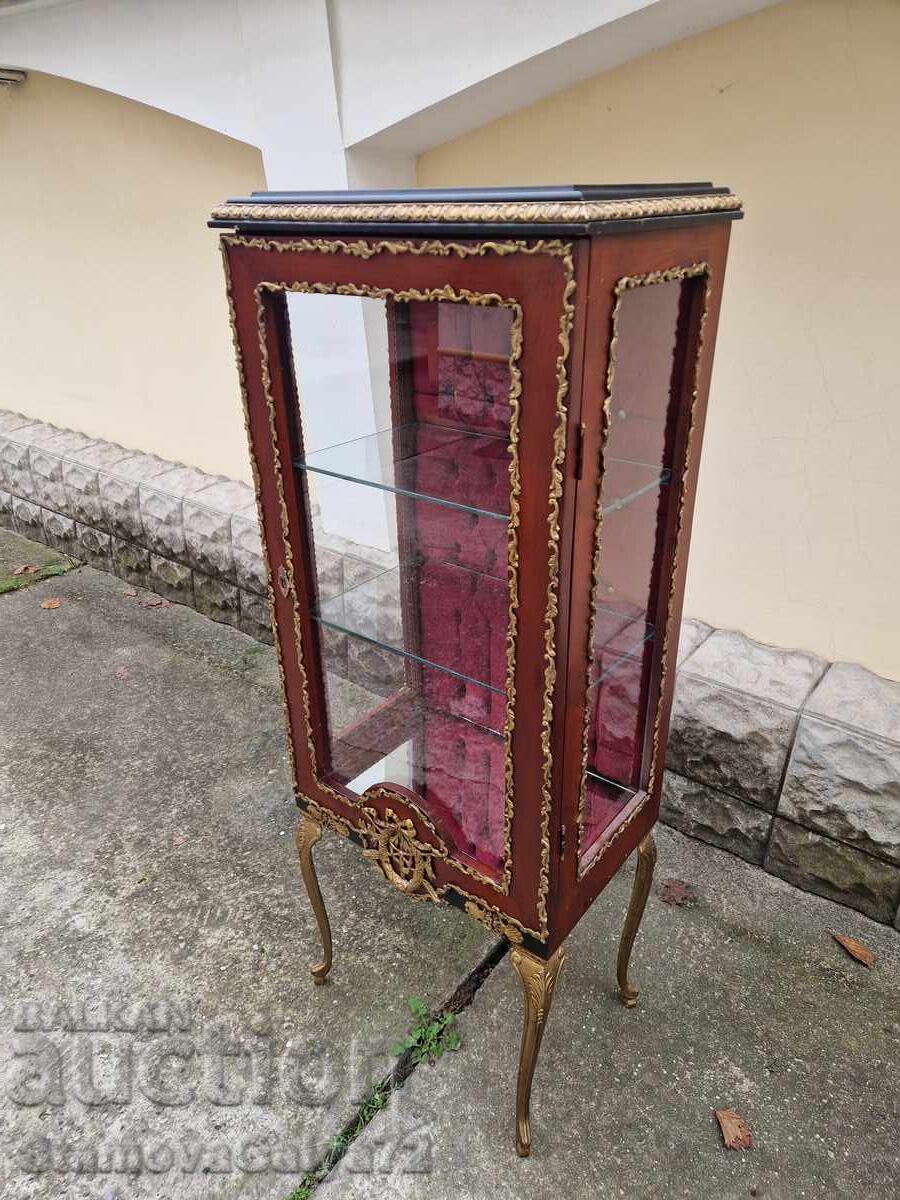 Παράδοση Μοναδική αντίκα γαλλική βιτρίνα Λουί 15 Παράδοση Μοναδική αντίκα γαλλική βιτρίνα Λουί 15