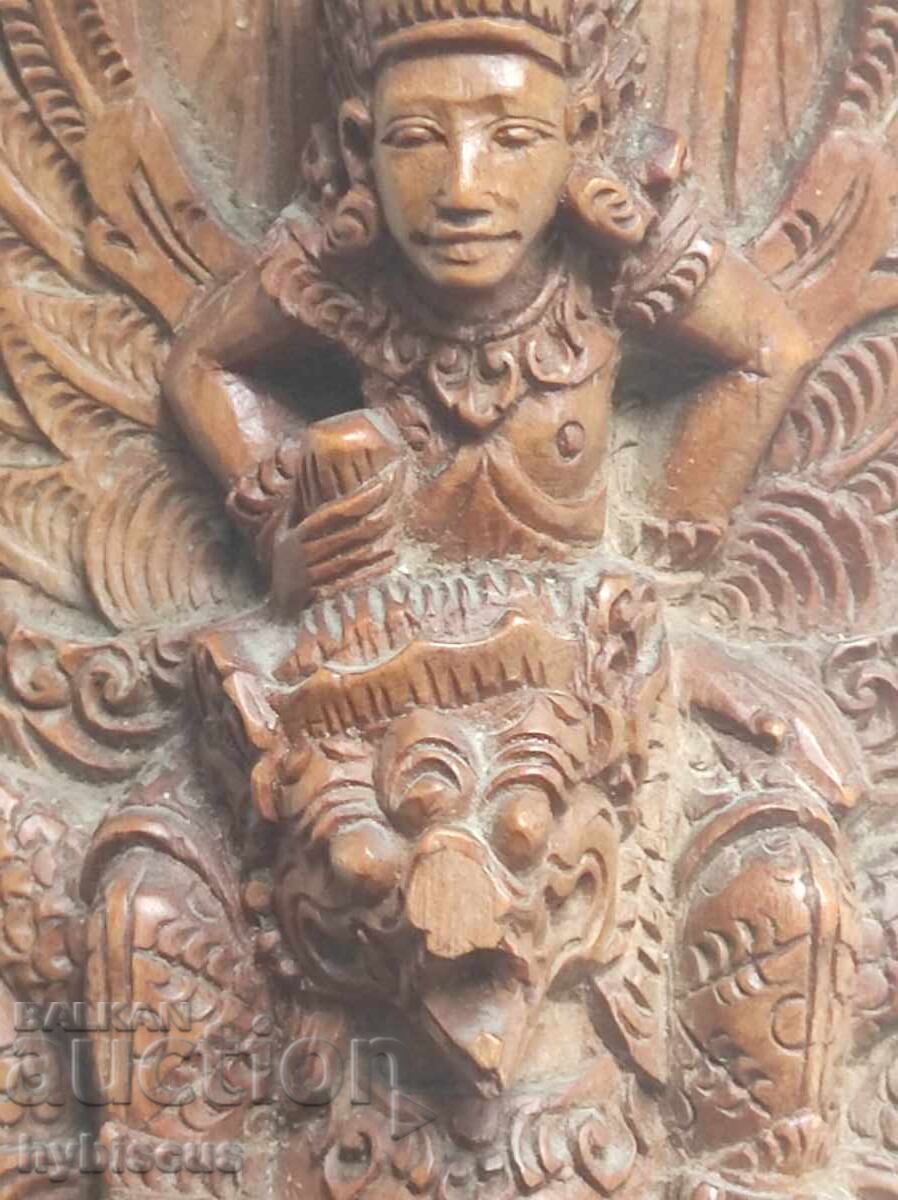 Auction  Balinese Wood Carving