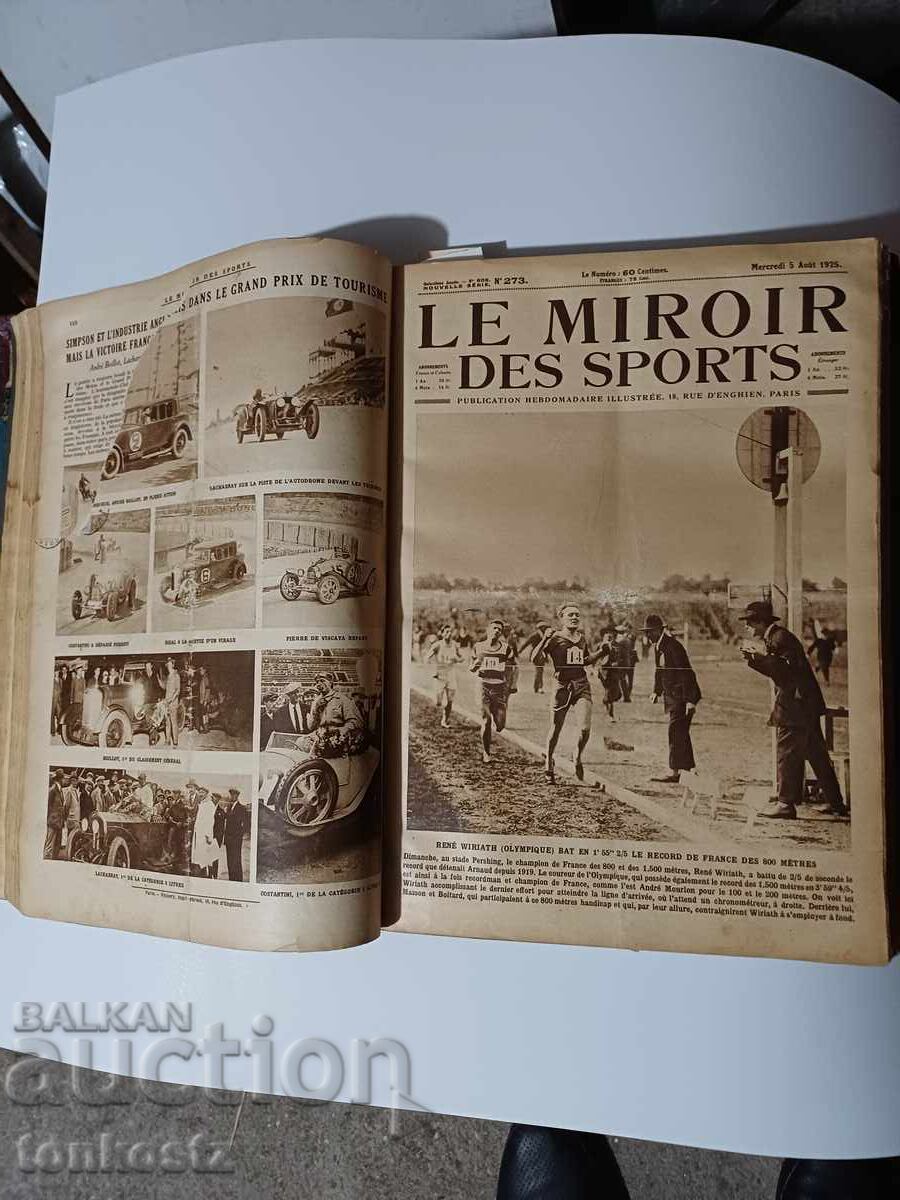 Livrarea Le Miroir des Sports reviste Livrarea Le Miroir des Sports reviste