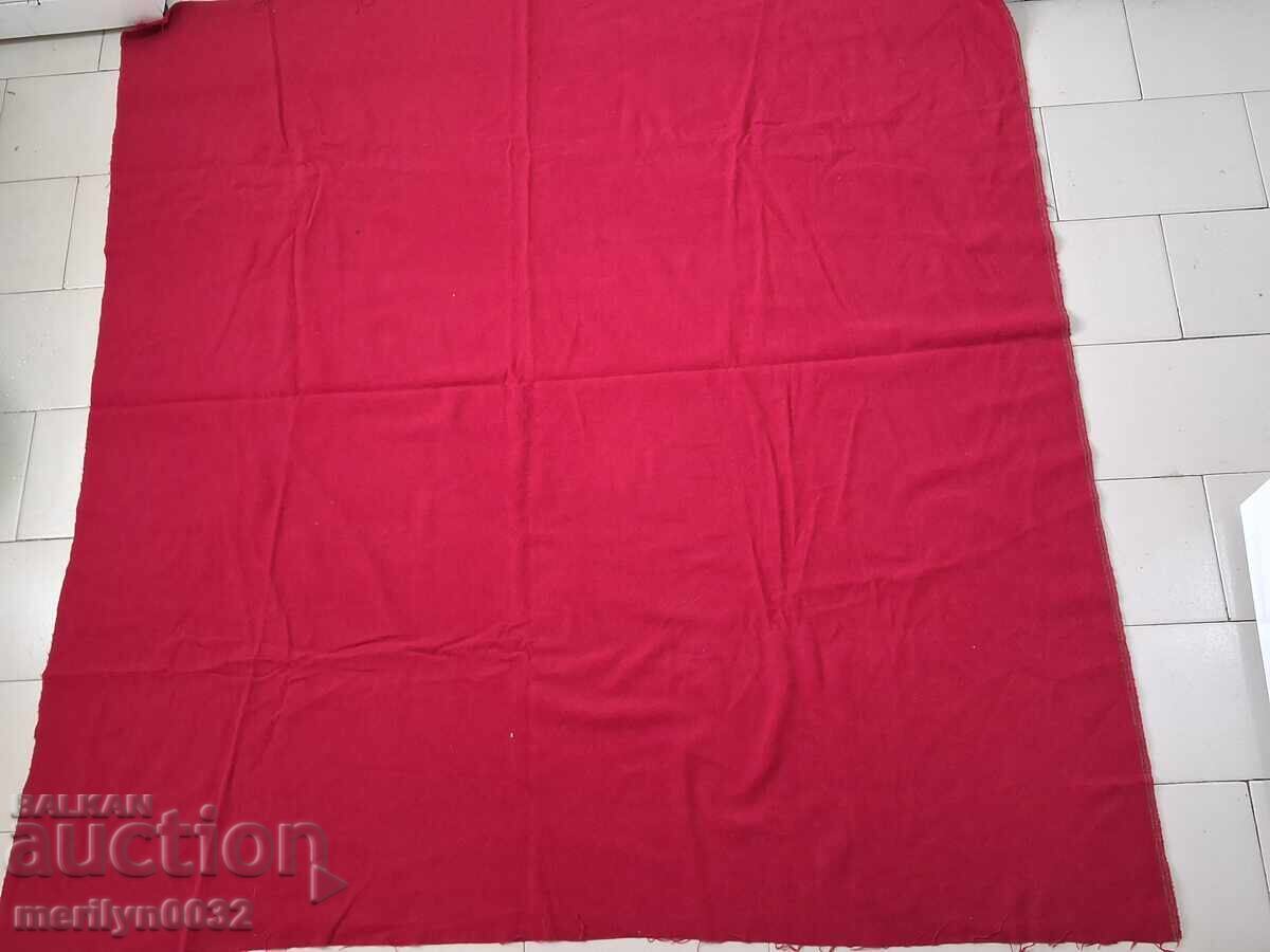 Κόκκινο μάλλινο υφασμάτινο ύφασμα διαστάσεων 1.5/1.45 μέτρα Κόκκινο μάλλινο υφασμάτινο ύφασμα διαστάσεων 1.5/1.45 μέτρα