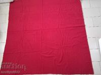 Κόκκινο μάλλινο υφασμάτινο ύφασμα διαστάσεων 1.5/1.45 μέτρα