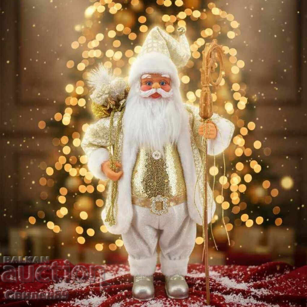 Licitație Moș Crăciun Auriu – atmosferă festivă instantanee acasă Licitație Moș Crăciun Auriu – atmosferă festivă instantanee acasă