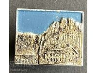 42351 Bulgaria semn turistic BTS cabana Rai Munții Balcani