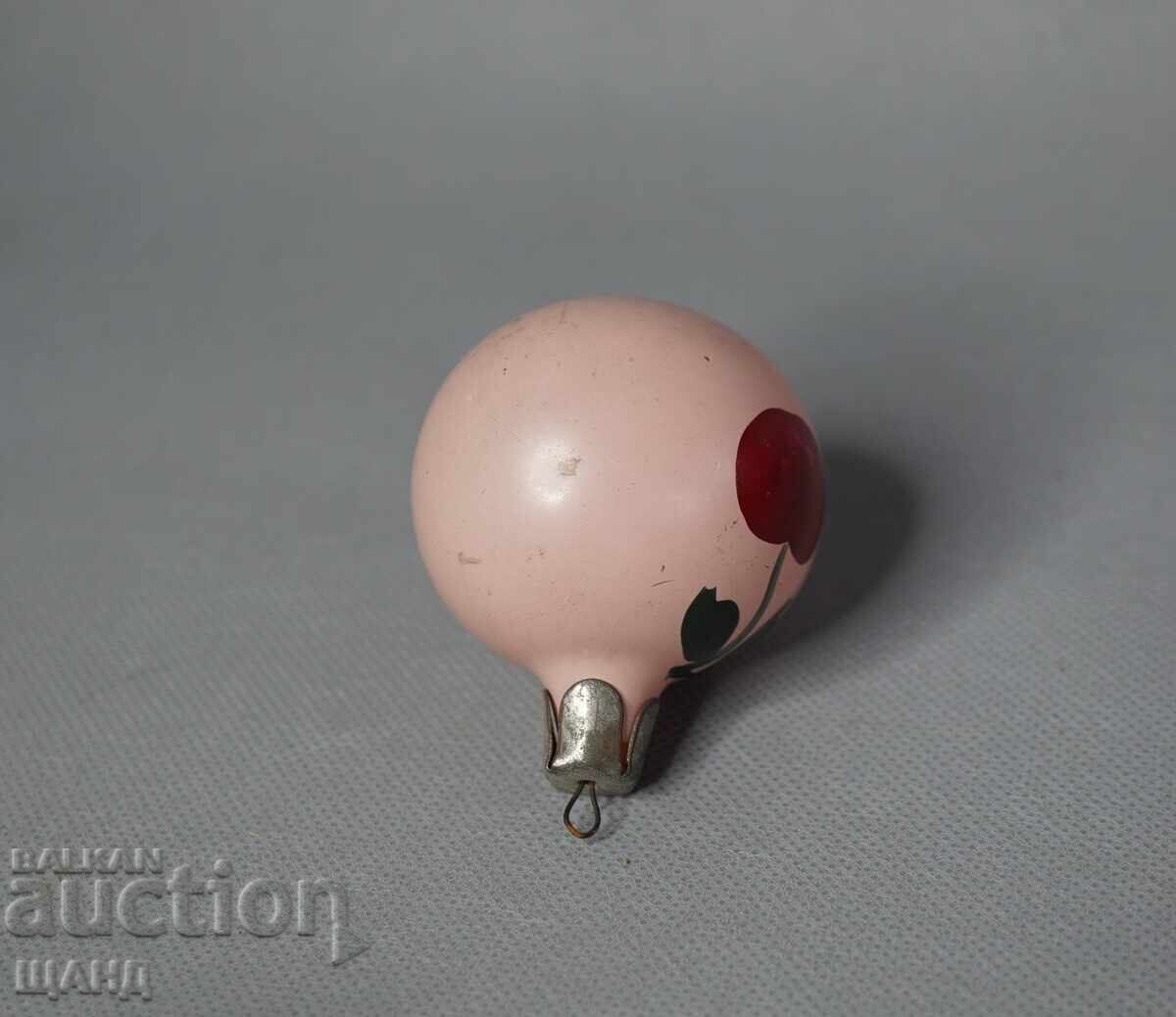 Аукцион Стара Съклена играчка фигурка за елха топка Аукцион Стара Съклена играчка фигурка за елха топка