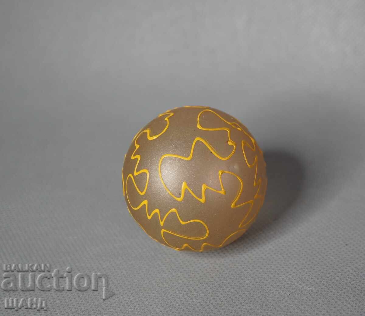 Παράδοση Παλιό πήλινο ειδώλιο παιχνιδιού για μπάλα χριστουγεννιάτικου δέντρου Παράδοση Παλιό πήλινο ειδώλιο παιχνιδιού για μπάλα χριστουγεννιάτικου δέντρου