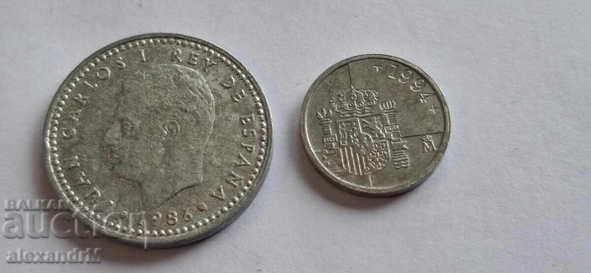 1 Peseta 1986 + 1994, Spain with price € 1.02 | 1.99 BGN