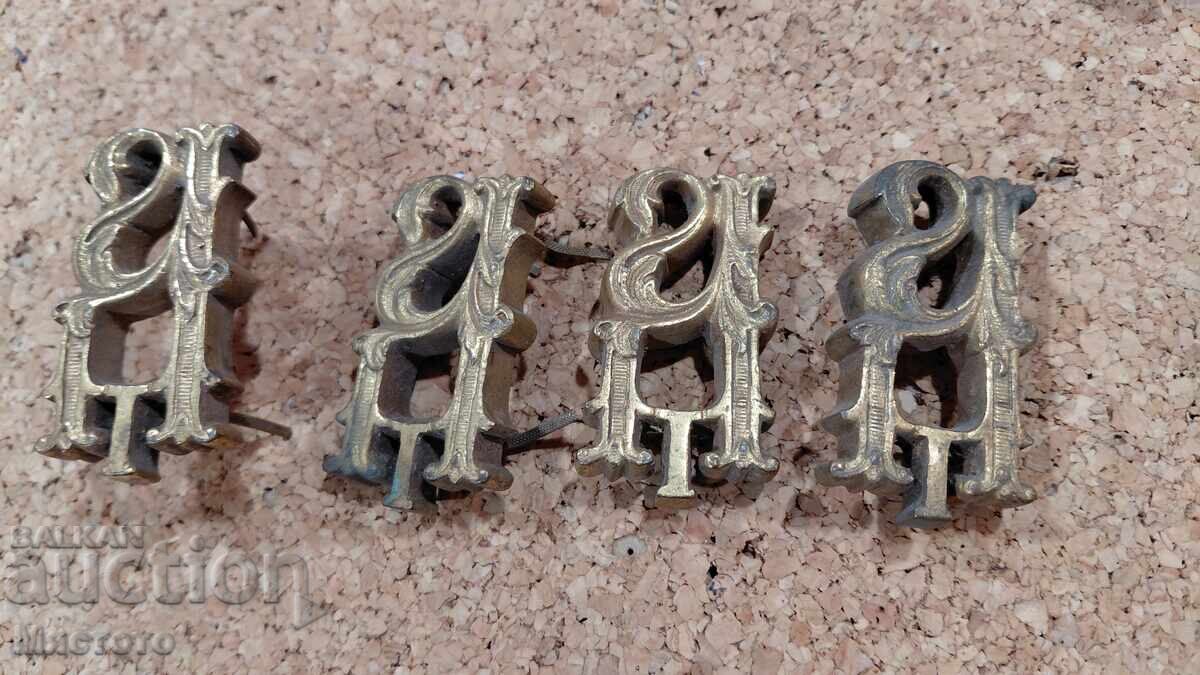 Venzeluri pentru Epoleti 4 buc. Țariste Venzeluri pentru Epoleti 4 buc. Țariste