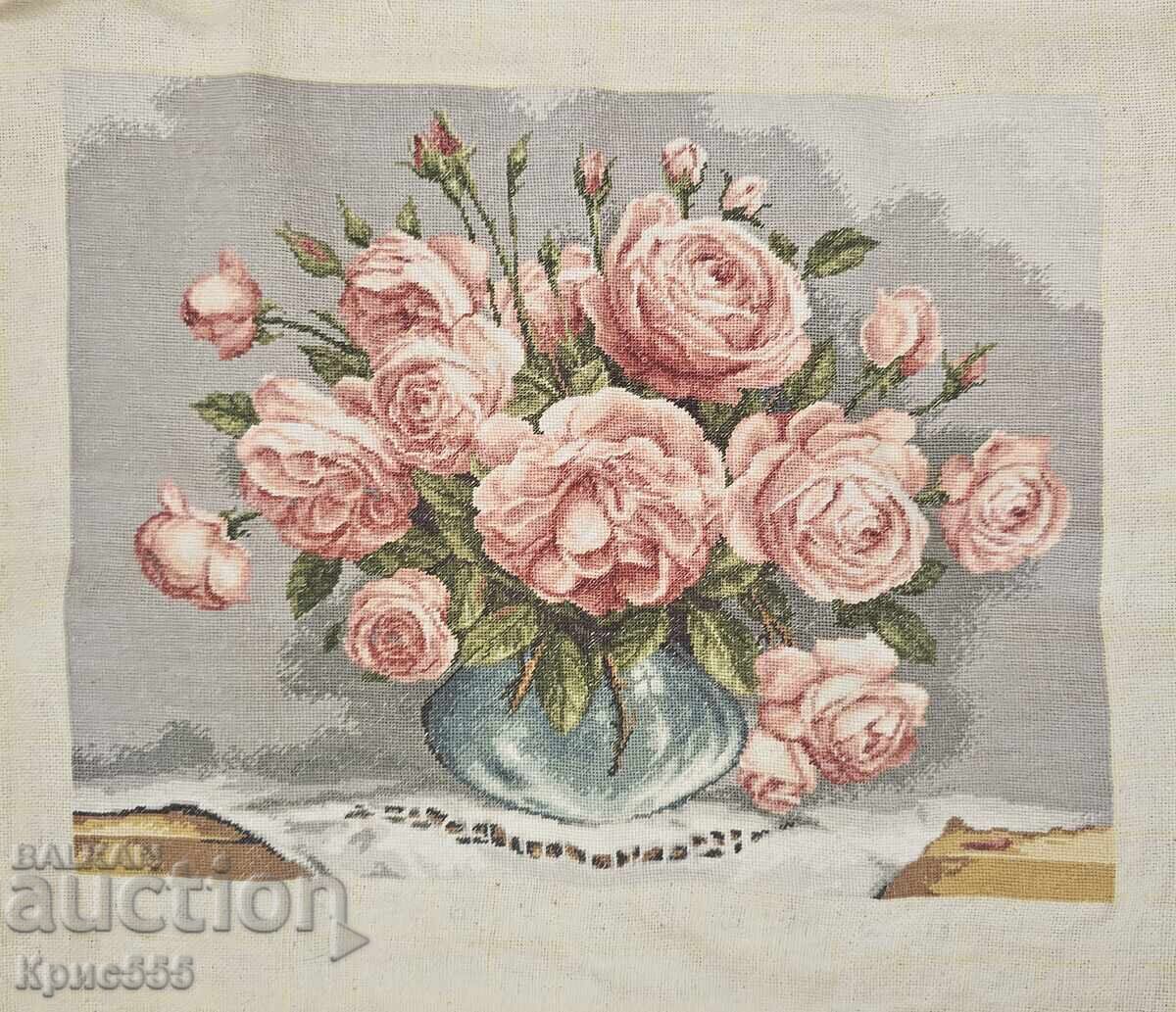 Гоблен "Божури във ваза" 32/25 Гоблен "Божури във ваза" 32/25