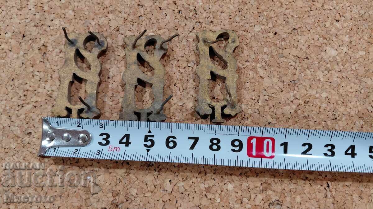 Auction  Epaulette Monograms 3 pcs. Tsar's