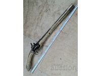 Pistol cu cremene, pușcă, șisane, boilie, cremene