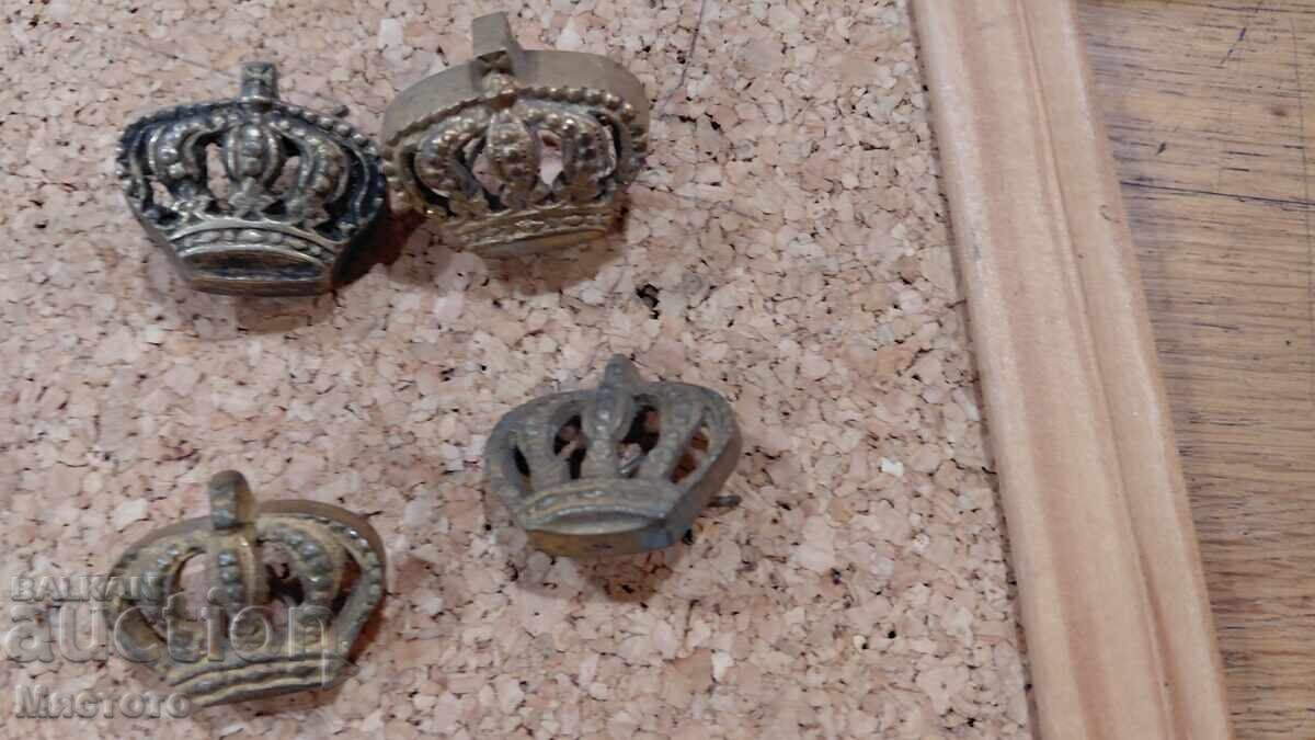 Вензели Корони за Еполети 4бр. Царски
