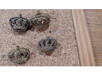 Βενζέλια Κορώνες για Επολέτες 4τμχ. Τσαρικοί