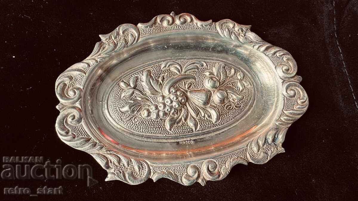 Аукцион Сребърна чиниика 69 грама проба 900 Аукцион Сребърна чиниика 69 грама проба 900