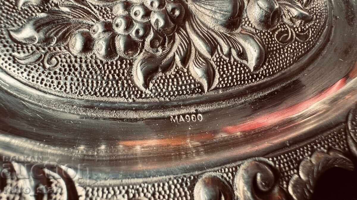 Доставка на Сребърна чиниика 69 грама проба 900 Доставка на Сребърна чиниика 69 грама проба 900