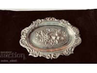 Сребърна чиниика 69 грама проба 900