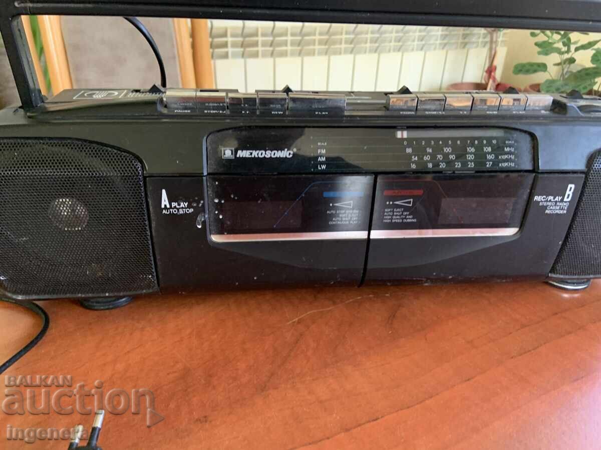 Auction  Radio Cassette Recorder Dual-Deck