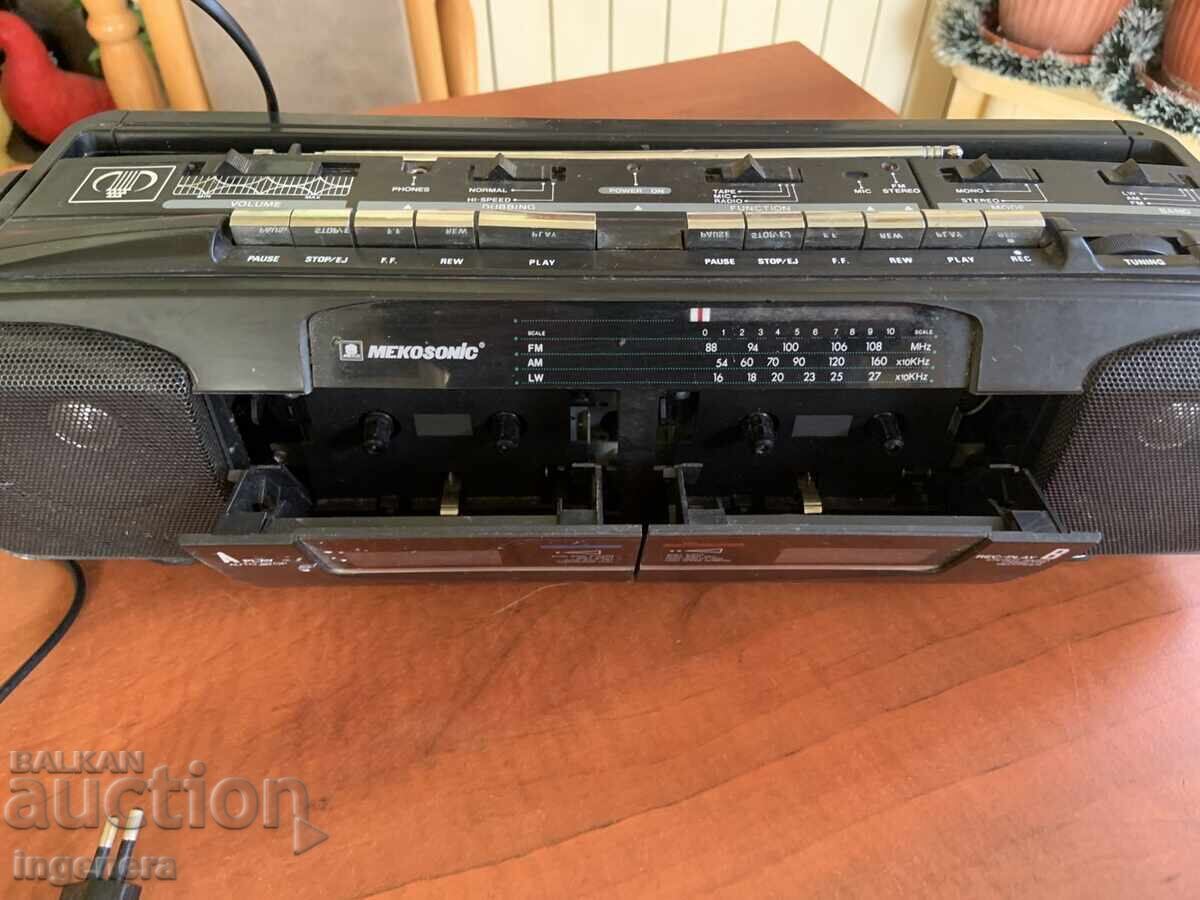 Radio Cassette Recorder Dual-Deck - 6