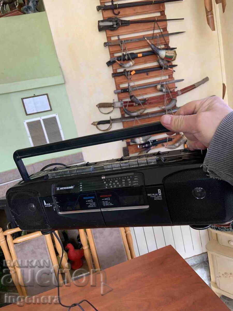 Radio Cassette Recorder Dual-Deck - 7