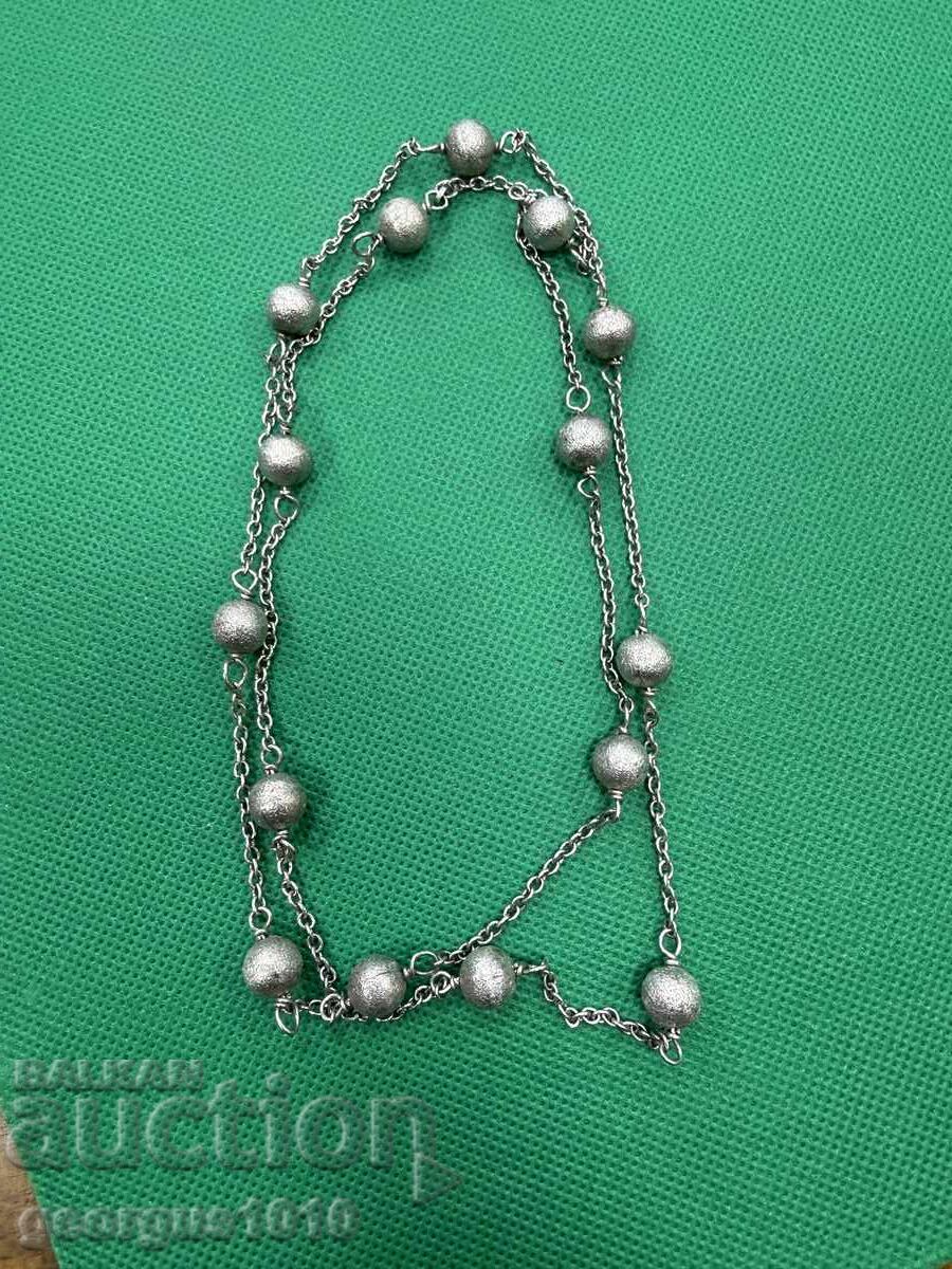 Сребърен гердан №7704 с цена 230.00 лв. | € 117.60 Сребърен гердан №7704 с цена 230.00 лв. | € 117.60