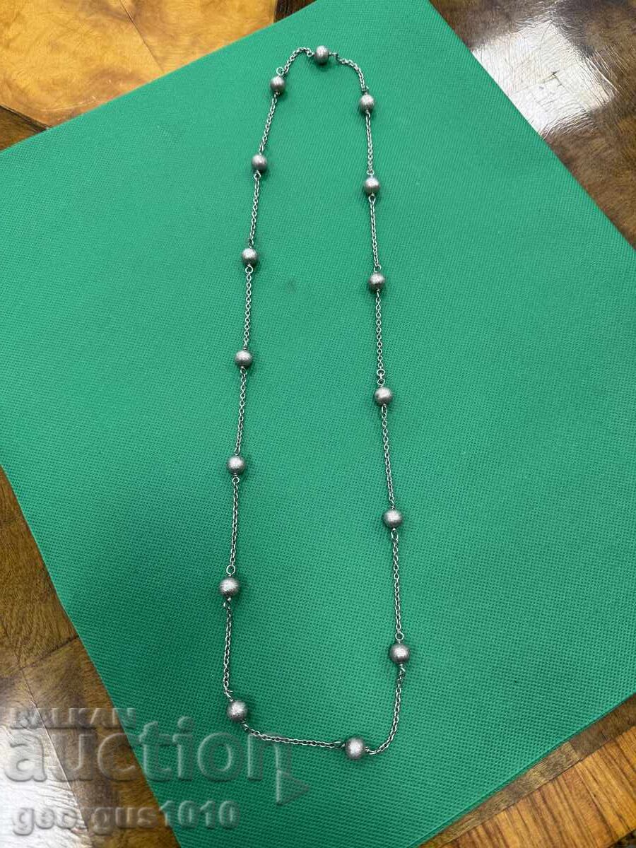 Сребърен гердан №7704 Сребърен гердан №7704