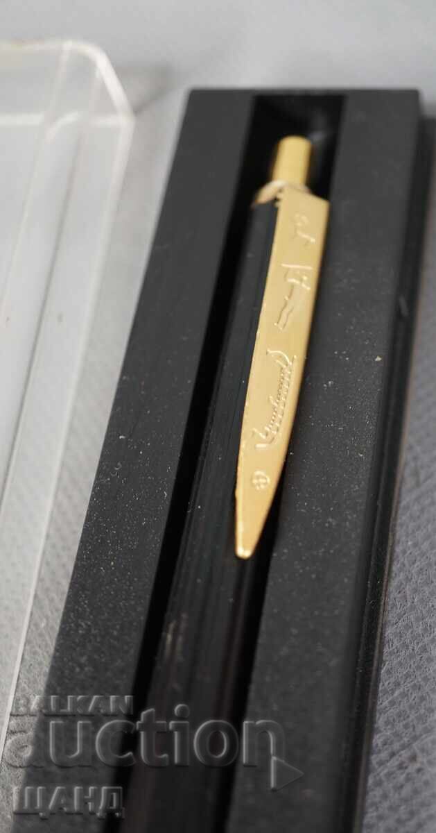 Ballograf Mordica Old Advertising Ballpoint Pen with Box with price 10.35 BGN | € 5.29 Ballograf Mordica Old Advertising Ballpoint Pen with Box with price 10.35 BGN | € 5.29