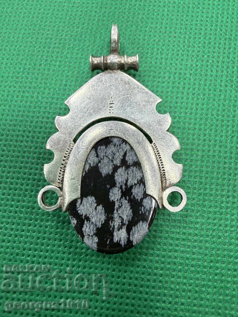 Сребърен медальон №7706 - 5 Сребърен медальон №7706 - 5