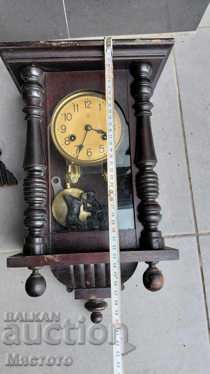 Licitație Ceas de perete vechi Junghans Junghans Licitație Ceas de perete vechi Junghans Junghans