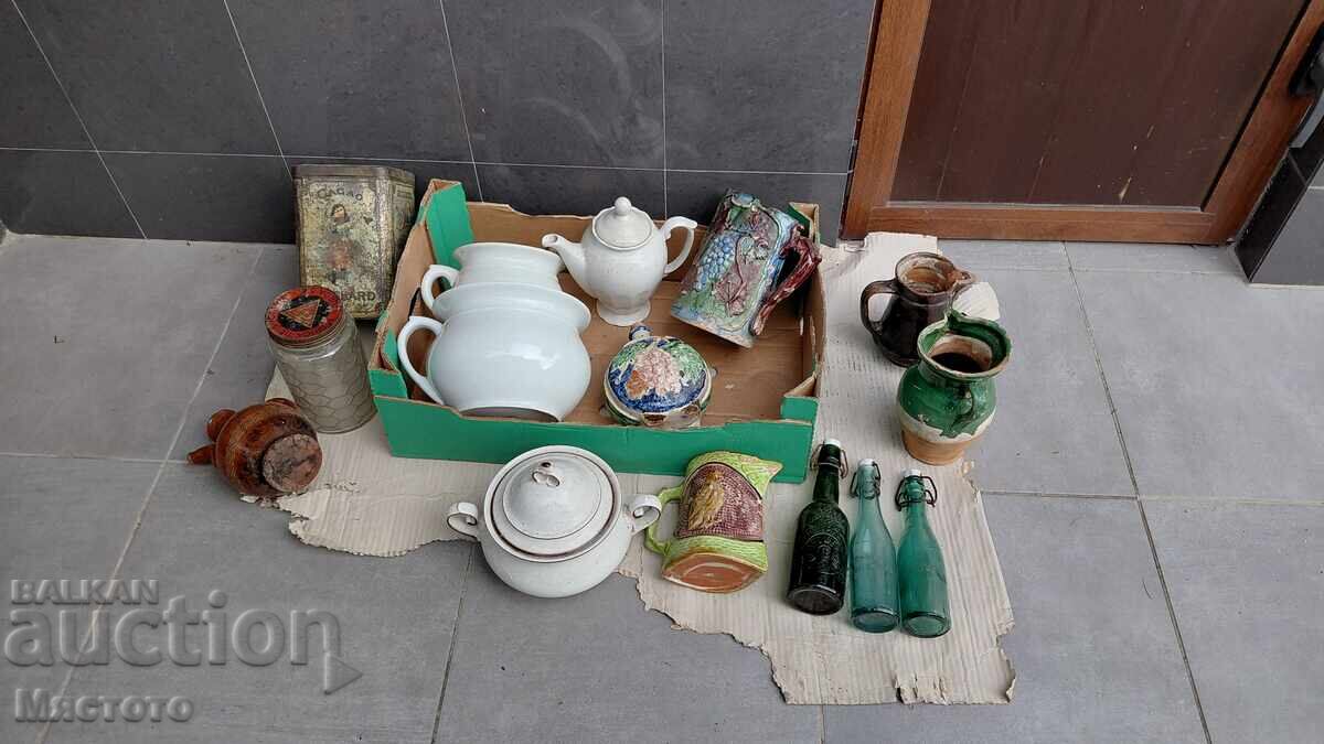 Lot of Trojan kana porcelain and other items with price 3.61 BGN | € 1.85 Lot of Trojan kana porcelain and other items with price 3.61 BGN | € 1.85