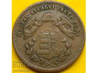 Ουγγαρία 1 Kreuzer 1872 KV Αυστρία Άγγελοι