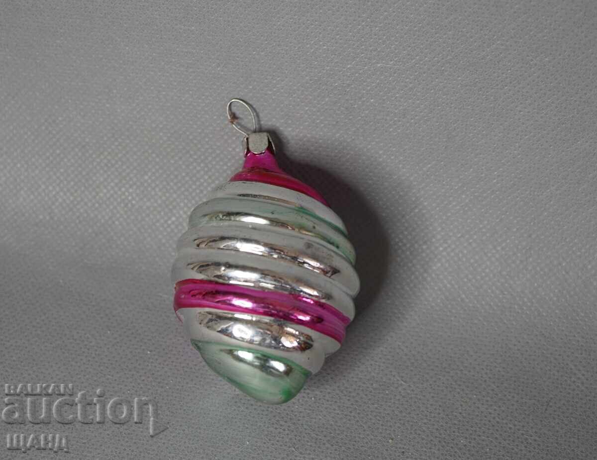 Old clay toy figurine for Christmas tree ball Old clay toy figurine for Christmas tree ball