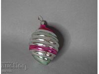 Old clay toy figurine for Christmas tree ball