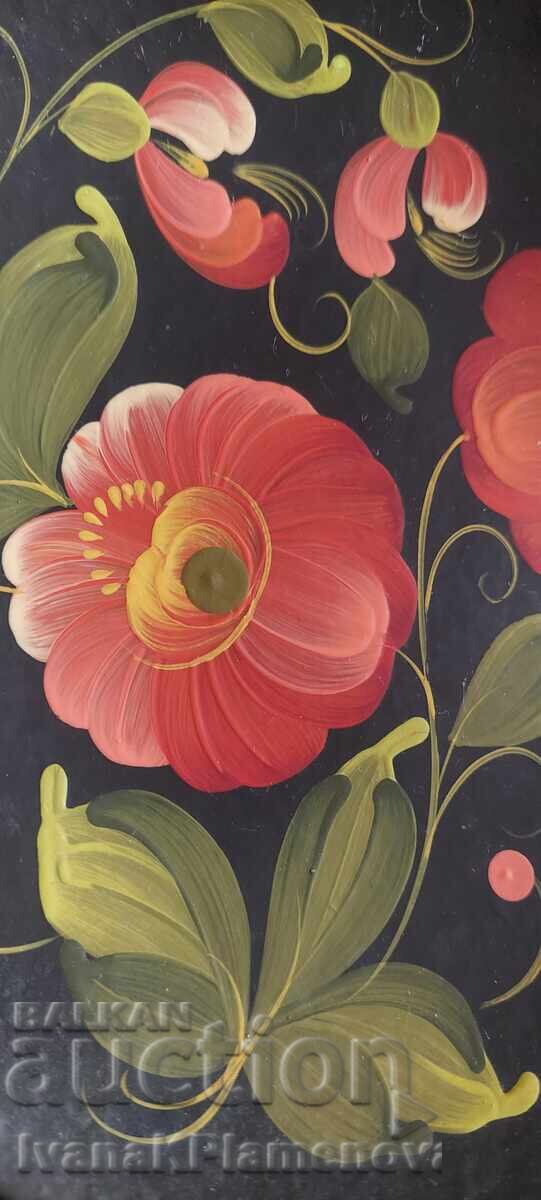 Доставка на Пано хохлома Русия за ценители 20см Доставка на Пано хохлома Русия за ценители 20см