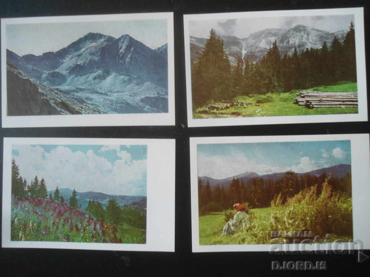 Παράδοση ΟΡΕΙΝΕΣ ΘΕΕΣ, Παλιές καρτ ποστάλ, 10 τεμάχια Παράδοση ΟΡΕΙΝΕΣ ΘΕΕΣ, Παλιές καρτ ποστάλ, 10 τεμάχια