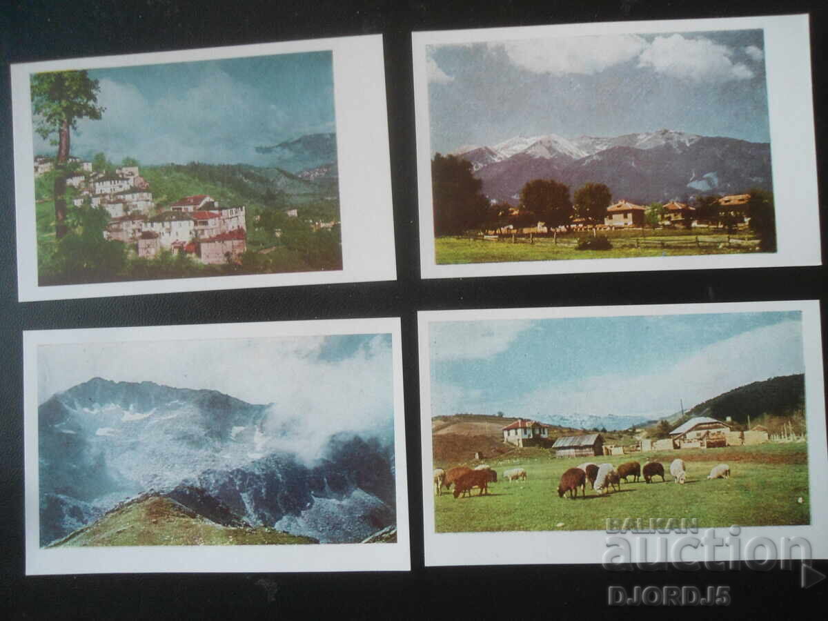 ΟΡΕΙΝΕΣ ΘΕΕΣ, Παλιές καρτ ποστάλ, 10 τεμάχια - 5 ΟΡΕΙΝΕΣ ΘΕΕΣ, Παλιές καρτ ποστάλ, 10 τεμάχια - 5