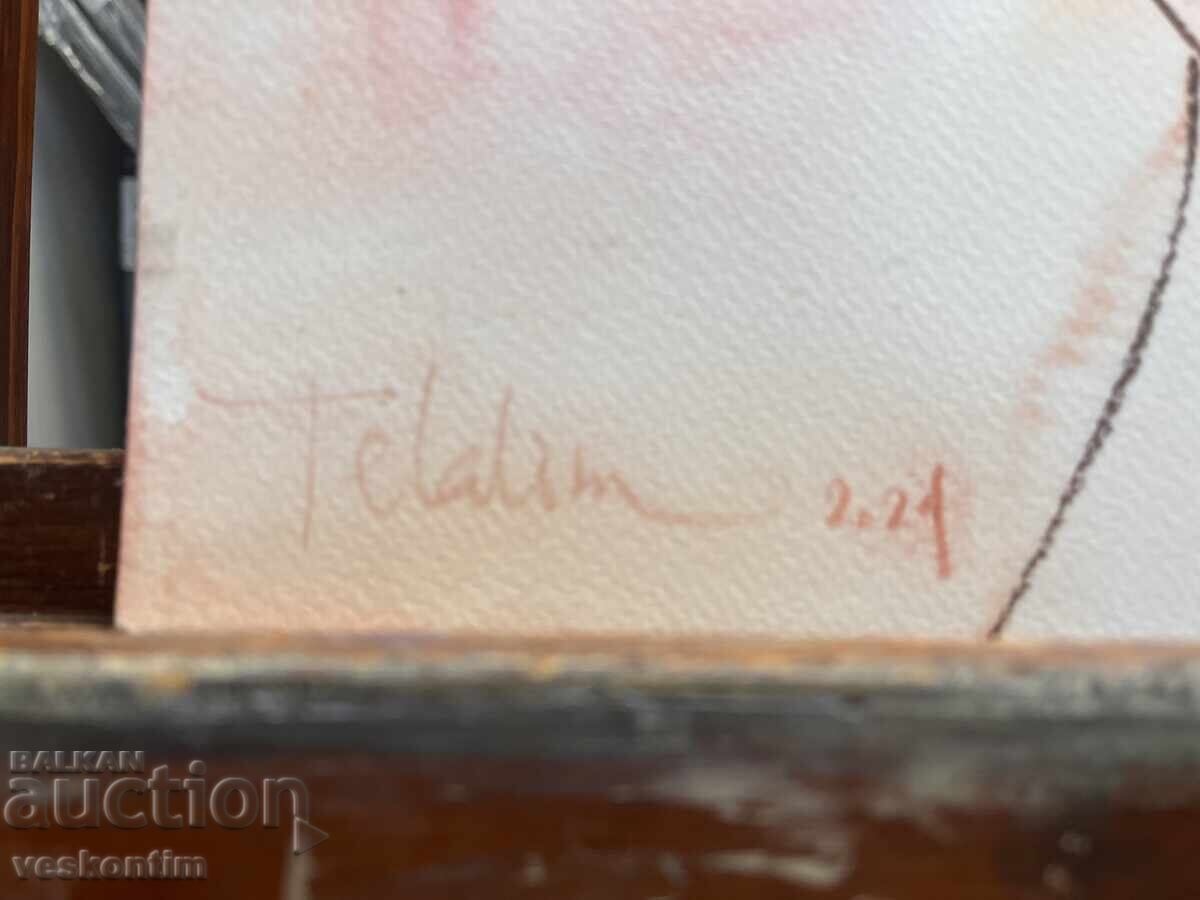 Watercolor Poppies with price 300.00 BGN | € 153.39 Watercolor Poppies with price 300.00 BGN | € 153.39