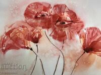 Watercolor Poppies