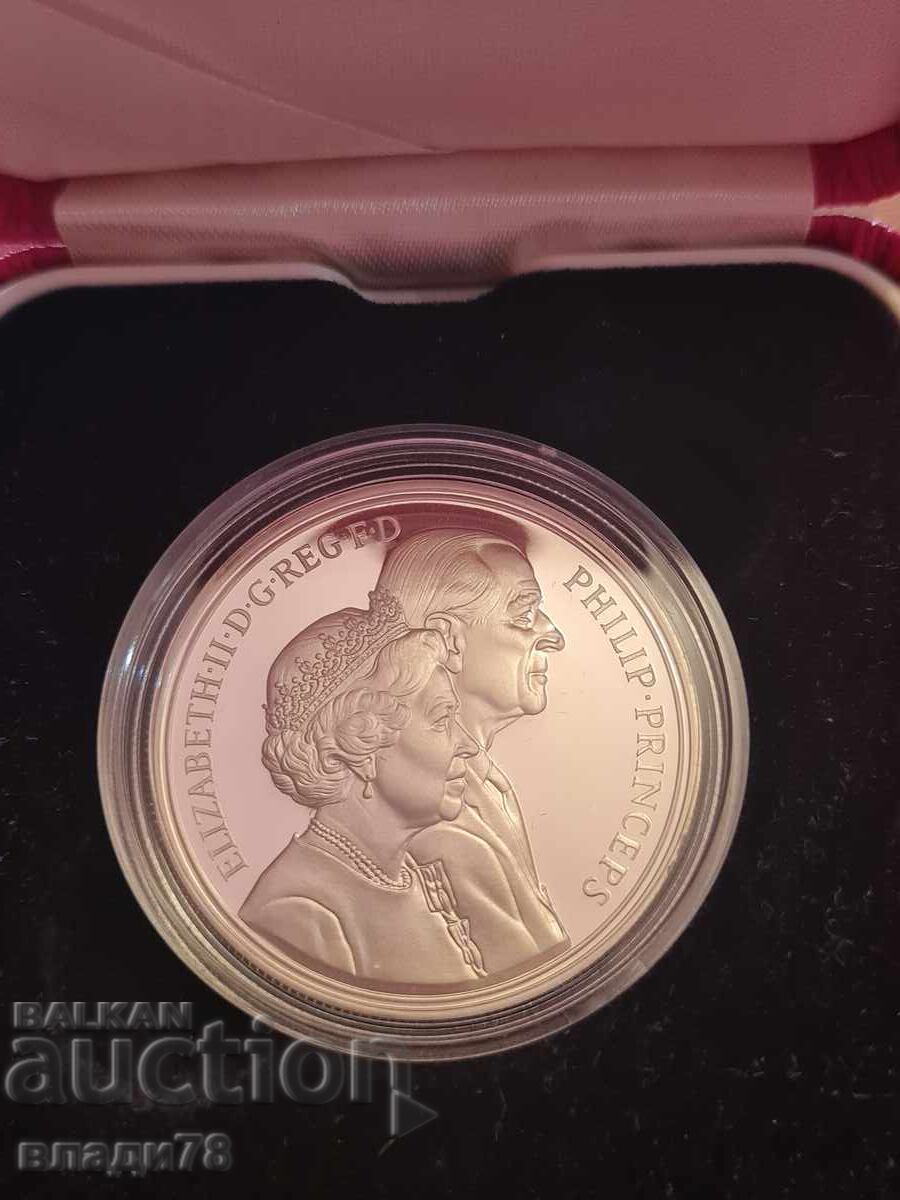 Silver Coin 5 Pounds 1997 - 6 Silver Coin 5 Pounds 1997 - 6