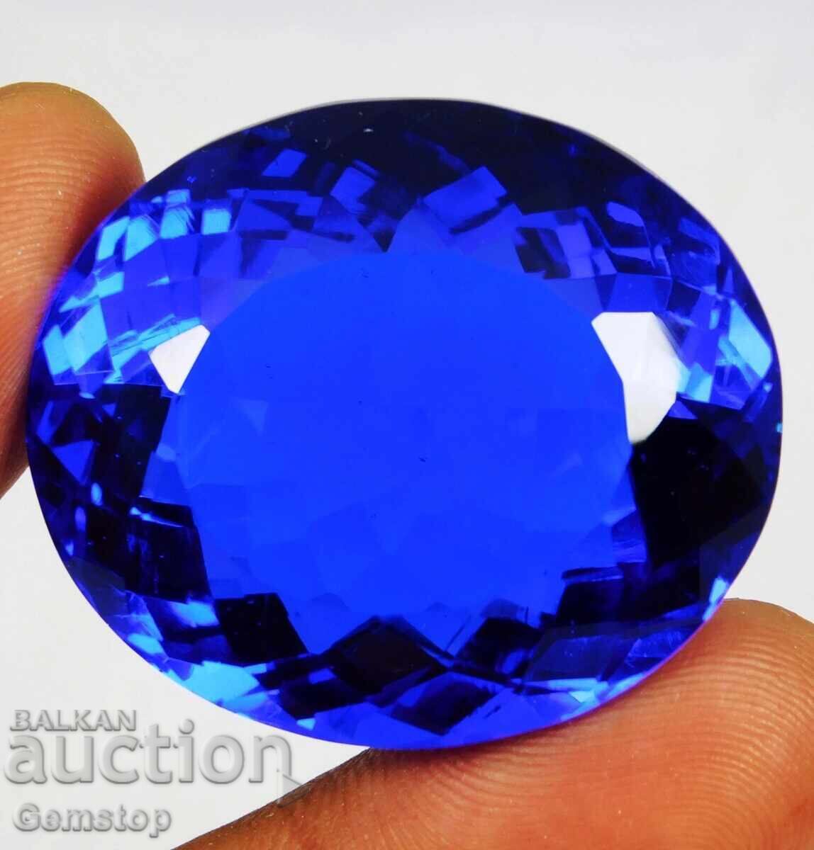 BZC! 140.10 ct Natural Tanzanite Oval Cert. OMGTL from 1st! BZC! 140.10 ct Natural Tanzanite Oval Cert. OMGTL from 1st!