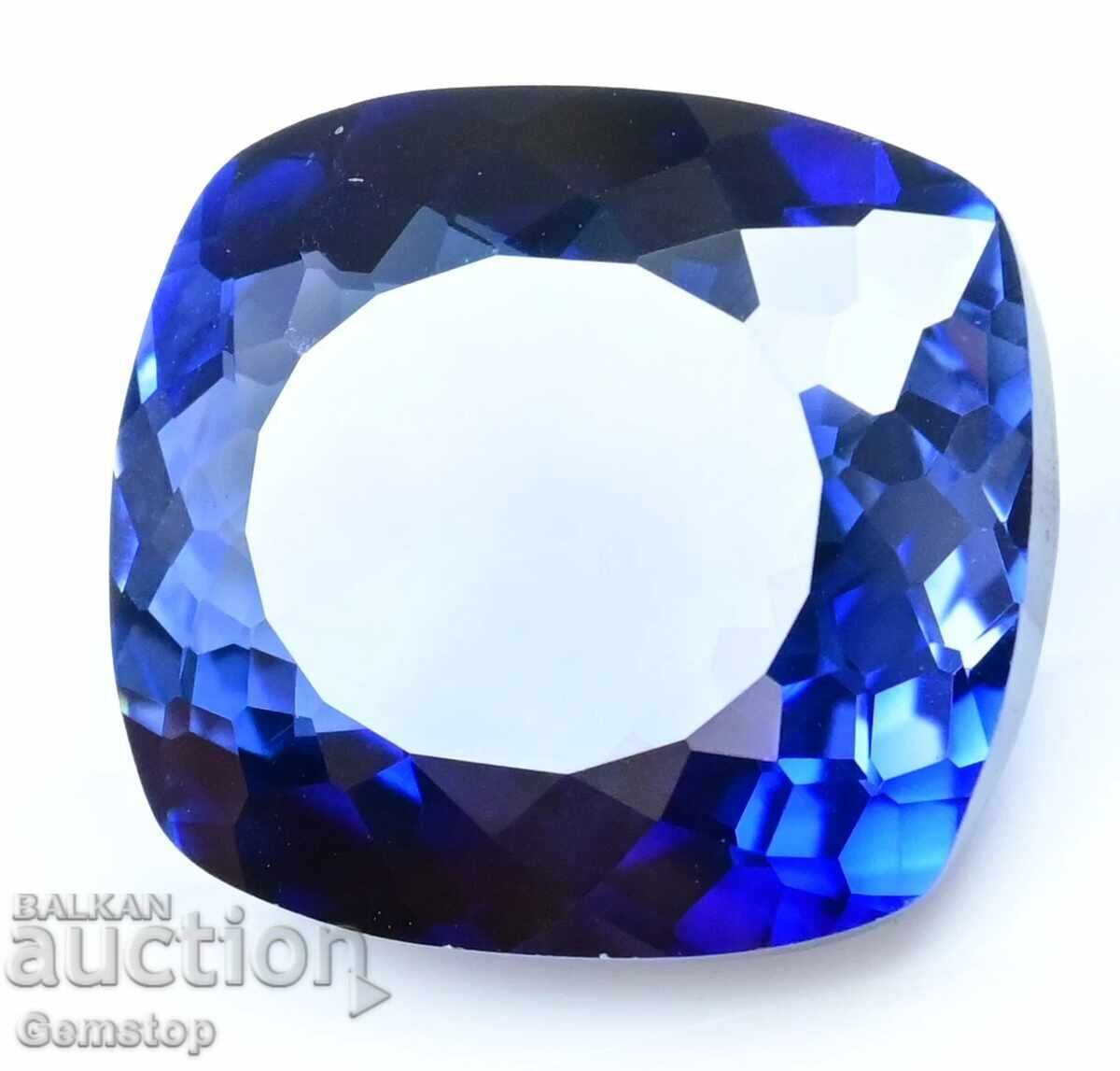 ΒΖΤ! 30.15 καρατίων φυσικό ζαφείρι cushion πιστοποιημένο VGTL από 1st! με τιμή 0.01 BGN | € 0.01 ΒΖΤ! 30.15 καρατίων φυσικό ζαφείρι cushion πιστοποιημένο VGTL από 1st! με τιμή 0.01 BGN | € 0.01