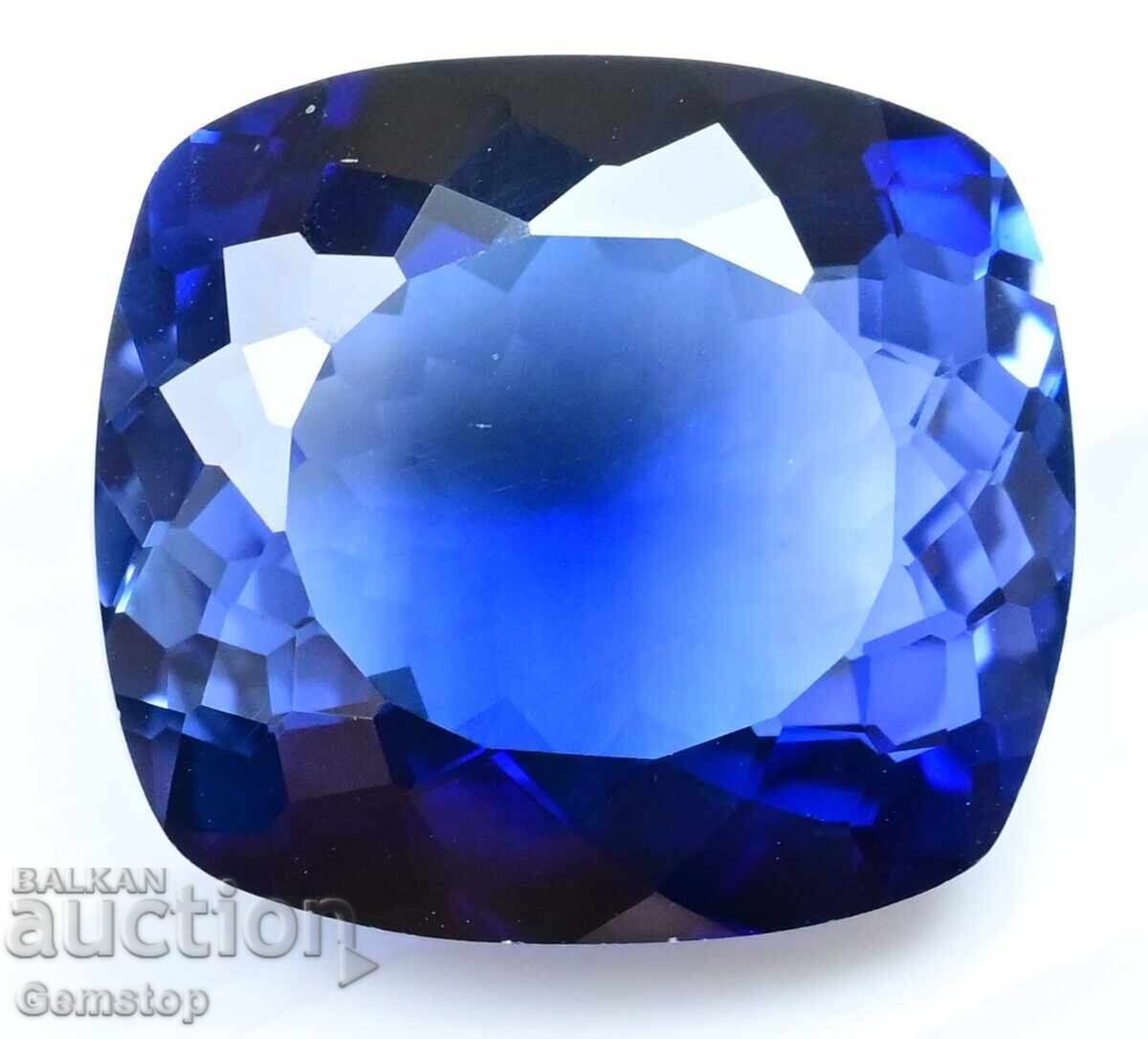 ΒΖΤ! 30.15 καρατίων φυσικό ζαφείρι cushion πιστοποιημένο VGTL από 1st! - 5 ΒΖΤ! 30.15 καρατίων φυσικό ζαφείρι cushion πιστοποιημένο VGTL από 1st! - 5