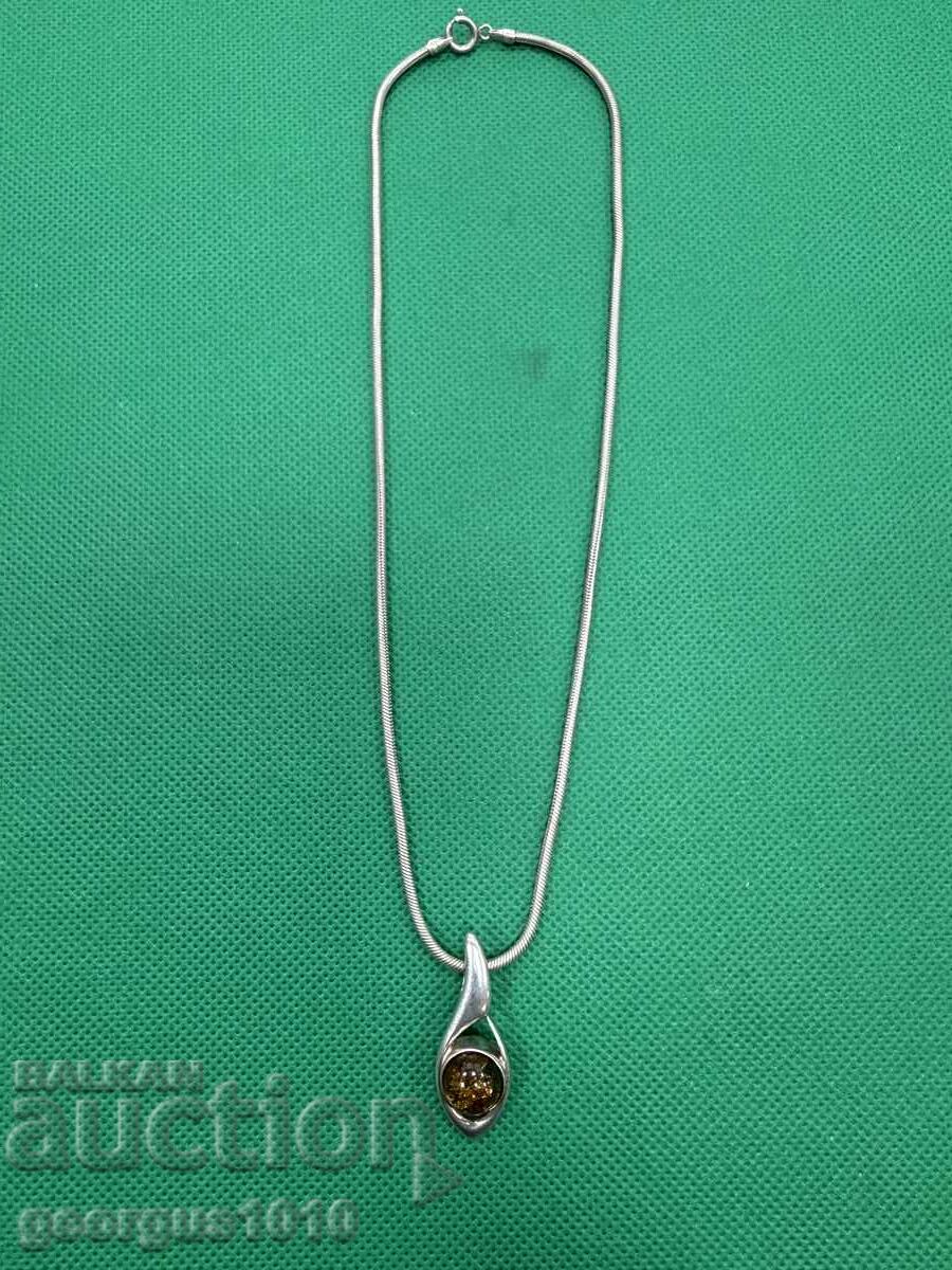 Lanț argint cu pandantiv nr. 7709 Lanț argint cu pandantiv nr. 7709